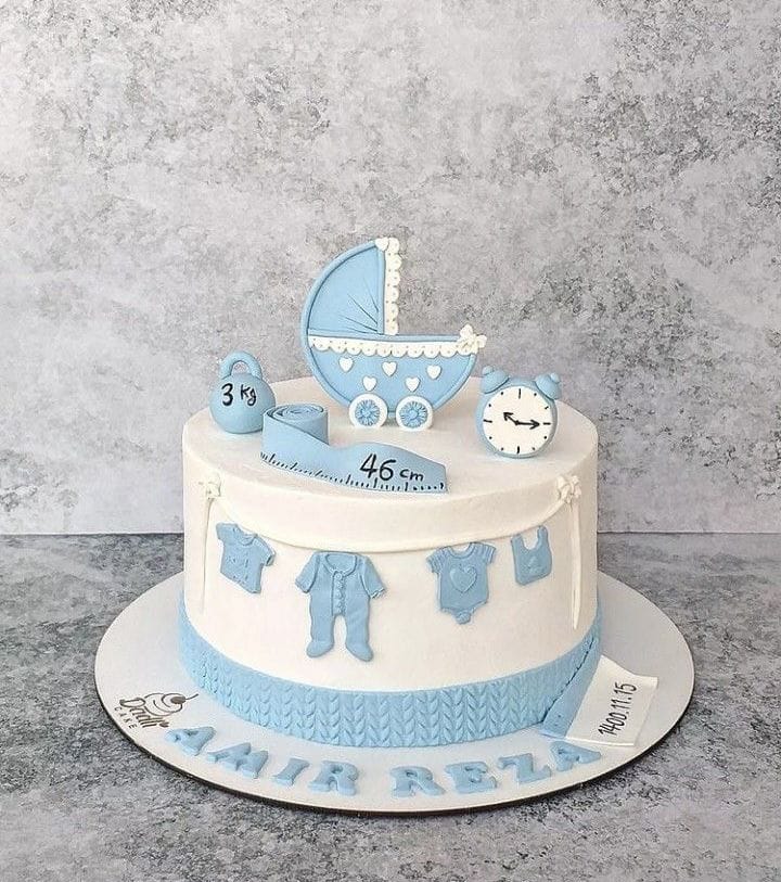 Welcome boy Cake